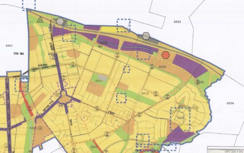 תשריט תוכנית כוללנית הר 2050 - הוד השרון - אזור מתחם 1202