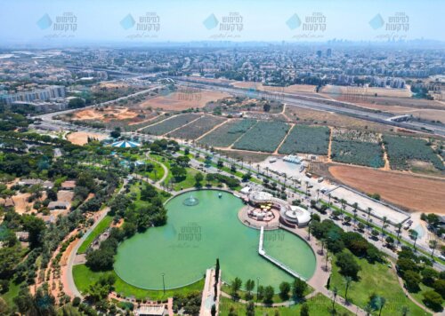 אגם פארק רעננה - תוכנית מערב רעננה