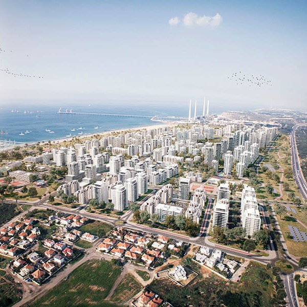 חדרה רובע הים תמונת הדמיה