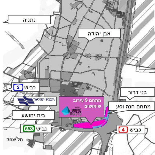 תצא אבן יהודה עם סימונים