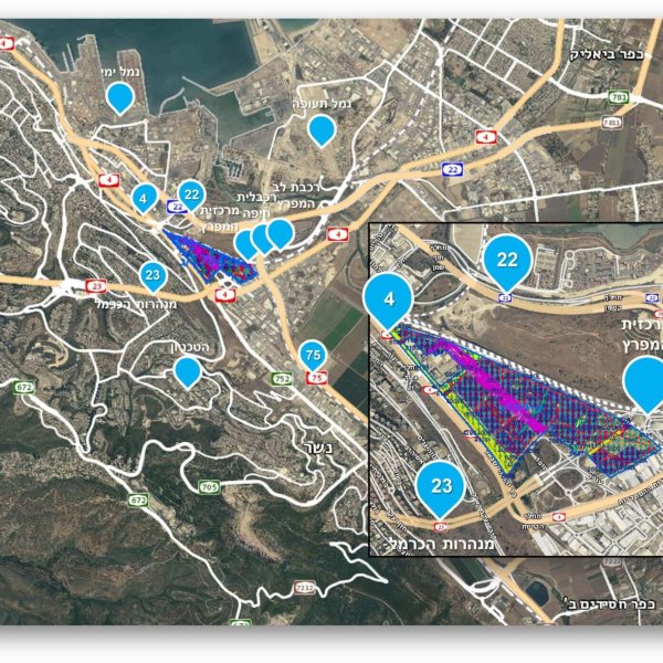 תצא והמערך התחבורתי מתמ 2 חיפה