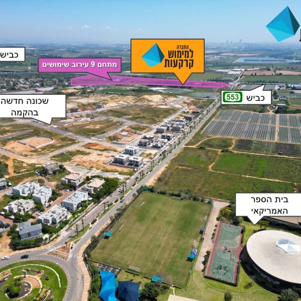 תצלום אוויר 2 מתחם 9 - אבן יהודה